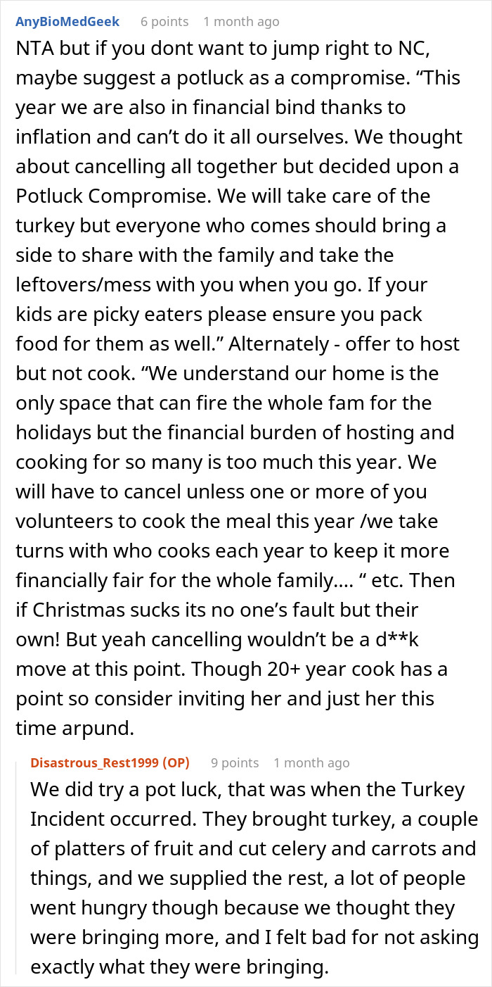 Family Tired Of Hosting Ungrateful Relatives For Christmas Decide To Cancel, Drama Ensues Family Tired Of Hosting Ungrateful Relatives For Christmas Decide To Cancel, Drama Ensues