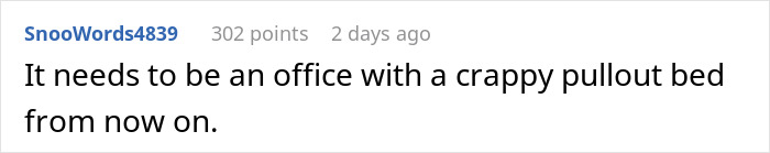 “It Is My Room”: Mom Refuses To Accept That Daughter’s Guest Room Is Not Just Hers “It Is My Room”: Mom Refuses To Accept That Daughter’s Guest Room Is Not Just Hers