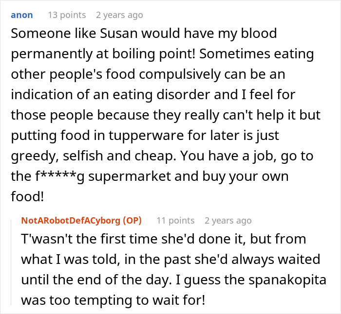 Woman, Notorious For Stealing Workers’ Snacks, Gets Brutally Shamed At Work Party Woman, Notorious For Stealing Workers’ Snacks, Gets Brutally Shamed At Work Party