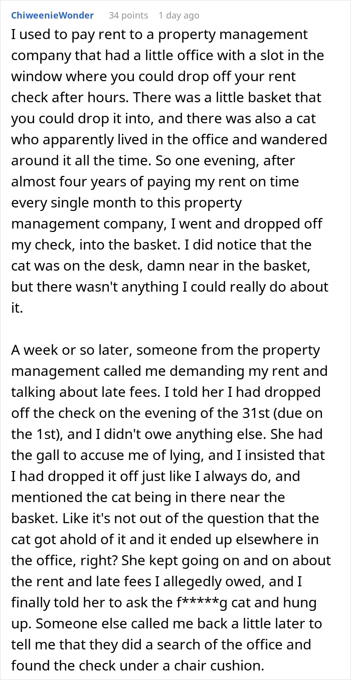 Tenant Learns Their Rent Payment Check Was Cashed In, Landlord Claims He Did No Such Thing Tenant Learns Their Rent Payment Check Was Cashed In, Landlord Claims He Did No Such Thing