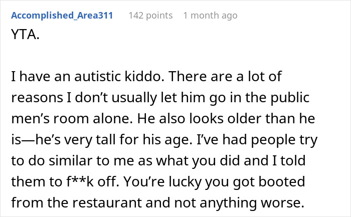 "Are You A Girl?": Woman Goes After A Boy In The Women's Bathroom, Is Surprised It Backfires "Are You A Girl?": Woman Goes After A Boy In The Women's Bathroom, Is Surprised It Backfires