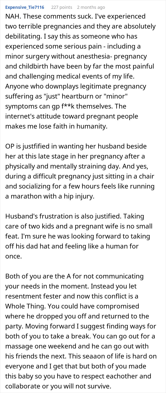 “My Health Should Be His Priority”: Pregnant Wife Makes Man Leave Party Early, He Regrets It “My Health Should Be His Priority”: Pregnant Wife Makes Man Leave Party Early, He Regrets It