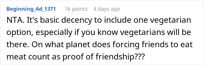 Bride Weeps At Reception As Her Vegetarian Friend Brought Her Own Food When She Wasn’t Catered For Bride Weeps At Reception As Her Vegetarian Friend Brought Her Own Food When She Wasn’t Catered For