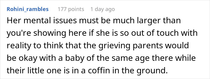 Couple’s Asked Not To Bring Their Baby Along To Another Baby’s Funeral, Woman Insists On Doing So
