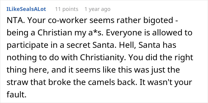 Man’s Uncomfortable Gift Exchange With Devout Christian Ends In Worker Getting Fired Man’s Uncomfortable Gift Exchange With Devout Christian Ends In Worker Getting Fired