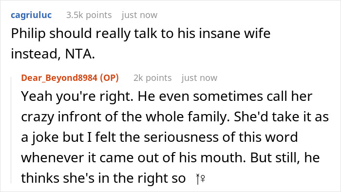 Woman Decides To Pick A Name For Her SIL's Unborn Baby, Her Christmas Party Gets Boycotted In Return Woman Decides To Pick A Name For Her SIL's Unborn Baby, Her Christmas Party Gets Boycotted In Return