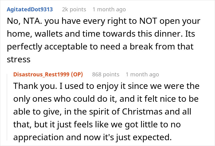Family Tired Of Hosting Ungrateful Relatives For Christmas Decide To Cancel, Drama Ensues Family Tired Of Hosting Ungrateful Relatives For Christmas Decide To Cancel, Drama Ensues
