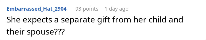 MIL Tosses Christmas Gift To The Side After Learning DIL Bought It, Regrets It A Year Later