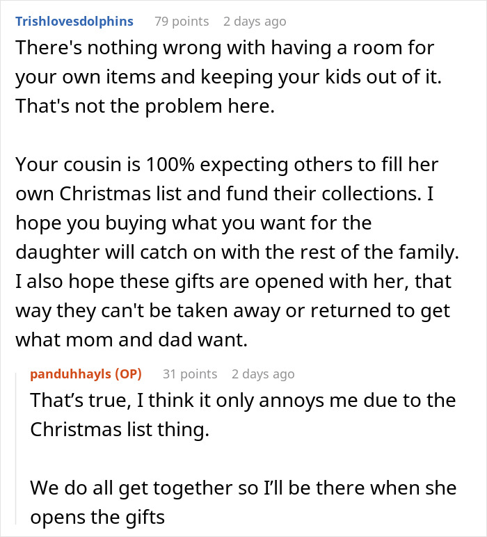 Aunt Refuses To Comply With Child’s Extravagant Christmas List: “It’s Completely Insane”