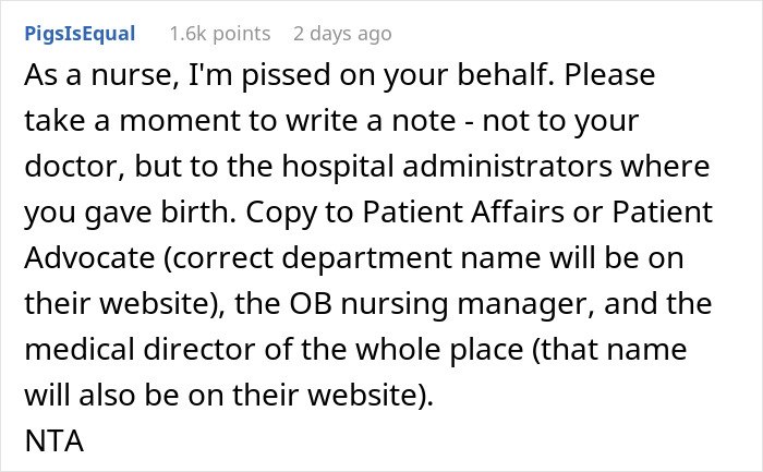 Husband Thinks Wife Should Apologize To Her Doctor For Cursing At Him While Giving Birth