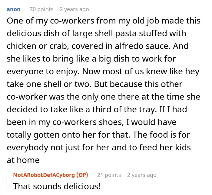 Woman, Notorious For Stealing Workers’ Snacks, Gets Brutally Shamed At Work Party Woman, Notorious For Stealing Workers’ Snacks, Gets Brutally Shamed At Work Party
