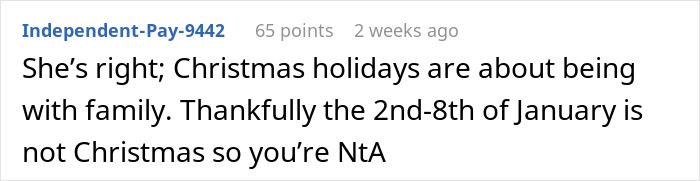 “She Lost It”: Person Refuses To Give Up Their Days Off Just Because They Don’t Have Kids “She Lost It”: Person Refuses To Give Up Their Days Off Just Because They Don’t Have Kids