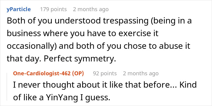 "Of Course, I'll Go, Right Away, Sorry": Boss Regrets Not Hearing Out Guy On His Private Property "Of Course, I'll Go, Right Away, Sorry": Boss Regrets Not Hearing Out Guy On His Private Property