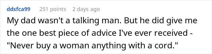 Woman Waits A Full Year To Get Back At Husband For Selfish Christmas Gift, Makes Him Furious Woman Waits A Full Year To Get Back At Husband For Selfish Christmas Gift, Makes Him Furious