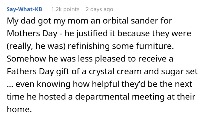 Woman Waits A Full Year To Get Back At Husband For Selfish Christmas Gift, Makes Him Furious Woman Waits A Full Year To Get Back At Husband For Selfish Christmas Gift, Makes Him Furious