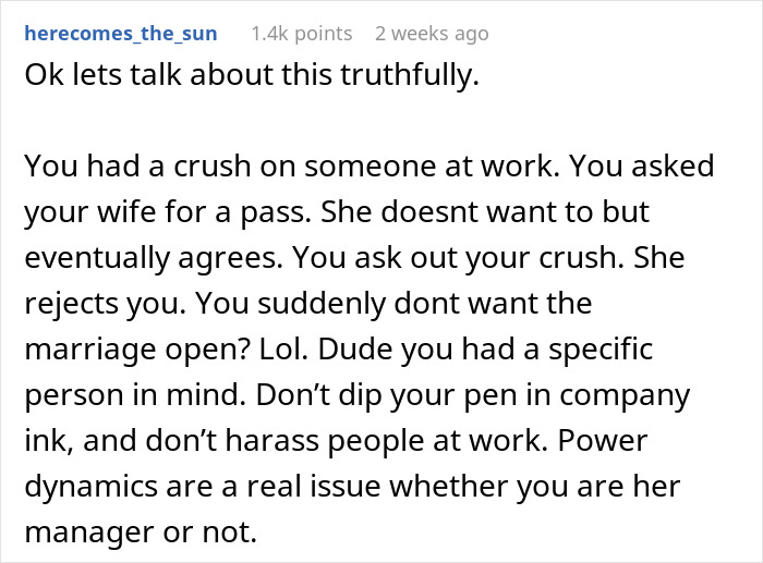 Man Wants An Open Marriage After 19 Years, Realizes His Mistake When He Sees Wife Thriving Man Wants An Open Marriage After 19 Years, Realizes His Mistake When He Sees Wife Thriving