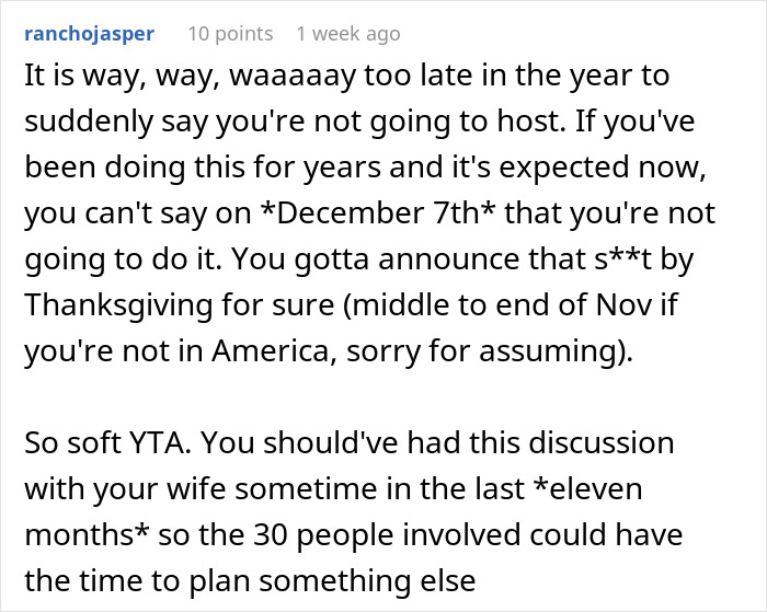 Couple Spends 5 Days Cleaning Up After Christmas Dinner, Man Refuses To Host Again Couple Spends 5 Days Cleaning Up After Christmas Dinner, Man Refuses To Host Again