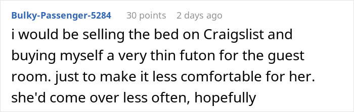 “It Is My Room”: Mom Refuses To Accept That Daughter’s Guest Room Is Not Just Hers “It Is My Room”: Mom Refuses To Accept That Daughter’s Guest Room Is Not Just Hers