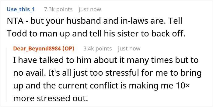 Woman Decides To Pick A Name For Her SIL's Unborn Baby, Her Christmas Party Gets Boycotted In Return Woman Decides To Pick A Name For Her SIL's Unborn Baby, Her Christmas Party Gets Boycotted In Return