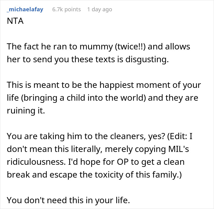 Commenter criticizing man for freaking out over baby hair color while wife laughs after paternity test reveals truth Commenter criticizing man for freaking out over baby hair color while wife laughs after paternity test reveals truth