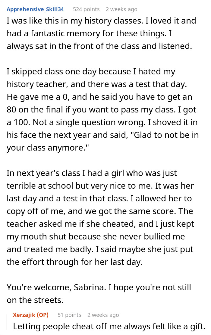"With 5 Minutes Left, I Grabbed A New Test": Student Gets Revenge On Cheating Classmates "With 5 Minutes Left, I Grabbed A New Test": Student Gets Revenge On Cheating Classmates