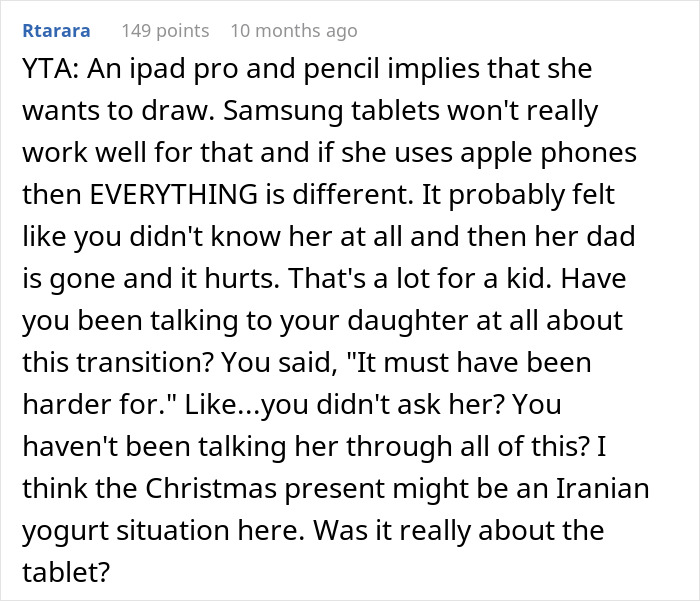 16 Y.O. In Tears After Single Mom Gets Her The Wrong Christmas Gift, Adds Insult To Injury 16 Y.O. In Tears After Single Mom Gets Her The Wrong Christmas Gift, Adds Insult To Injury