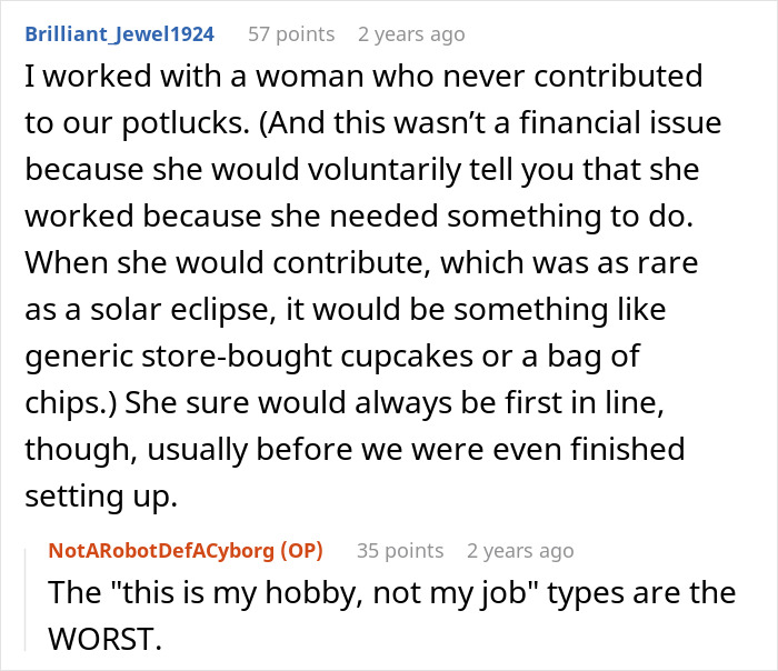 Woman, Notorious For Stealing Workers’ Snacks, Gets Brutally Shamed At Work Party Woman, Notorious For Stealing Workers’ Snacks, Gets Brutally Shamed At Work Party