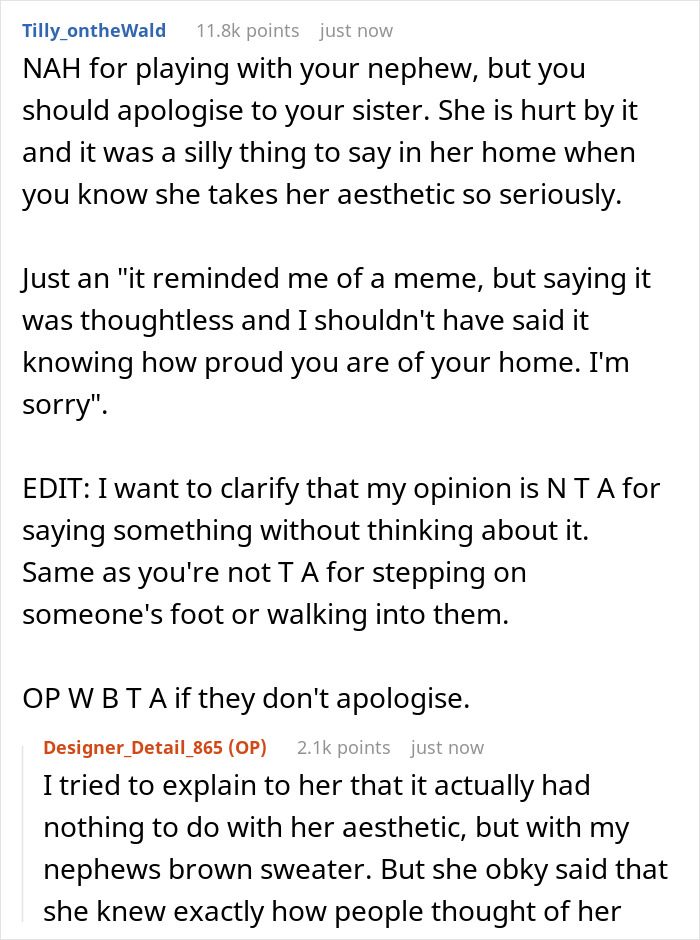 Woman Doesn’t Understand Why Her Sister Got So Heated Over Her Calling Her Kid A “Sad Beige Baby” Woman Doesn’t Understand Why Her Sister Got So Heated Over Her Calling Her Kid A “Sad Beige Baby”