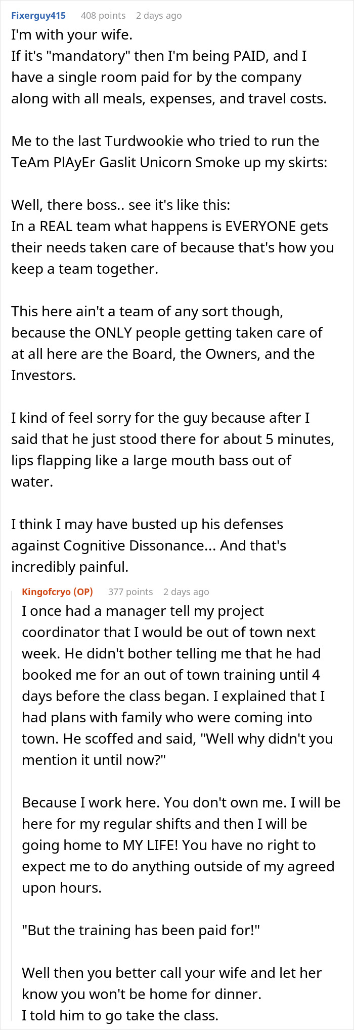 "Mandatory But Unpaid”: Work Trip Leaves Teachers Horrified After They Learn Where They’ll Sleep "Mandatory But Unpaid”: Work Trip Leaves Teachers Horrified After They Learn Where They’ll Sleep