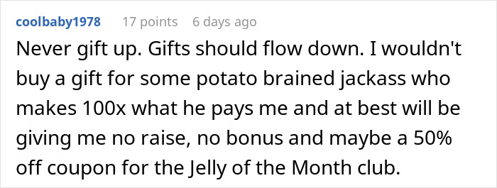 Man Gets An Email From Company President Asking To Fund Owner’s Christmas Gift, Goes On A Rant Man Gets An Email From Company President Asking To Fund Owner’s Christmas Gift, Goes On A Rant