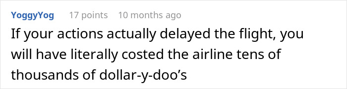 Guy Realizes He's To Blame For His Flight Being Delayed After Reading His Ticket