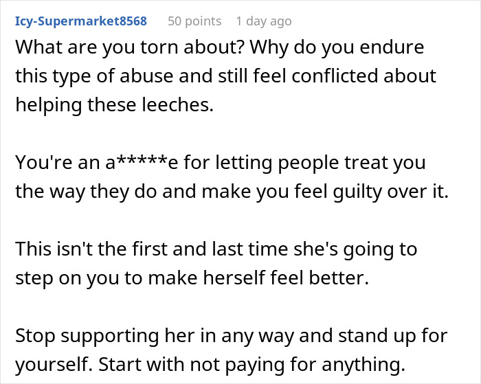 Woman Makes Fun Of Sister’s Profession, Is Upset She Refuses To Give Her Money She Earned From It Woman Makes Fun Of Sister’s Profession, Is Upset She Refuses To Give Her Money She Earned From It