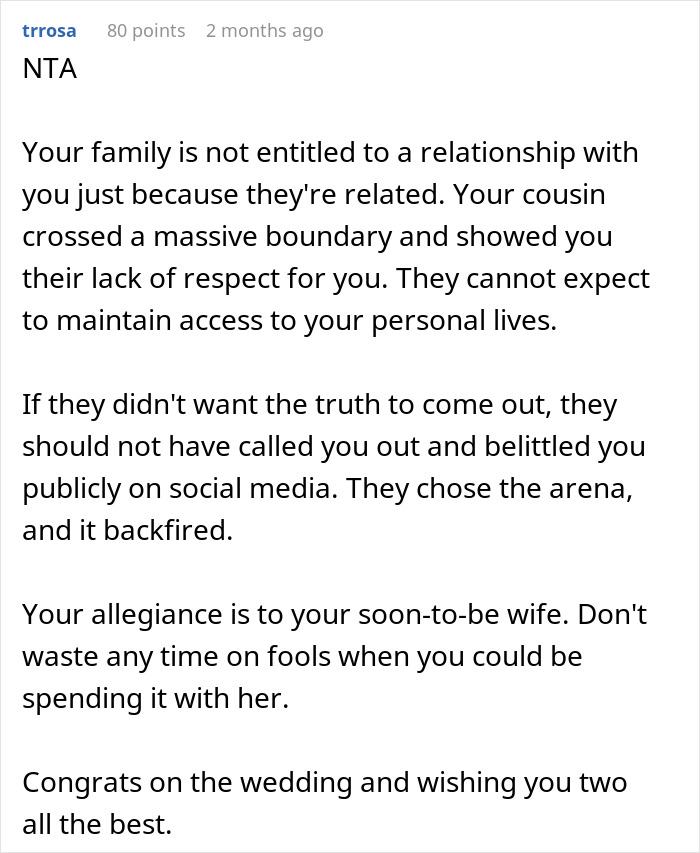 Guy Publicly Exposes Cousin To Prove He’s Right, Asks If He Went Too Far After He Gets Fired Guy Publicly Exposes Cousin To Prove He’s Right, Asks If He Went Too Far After He Gets Fired