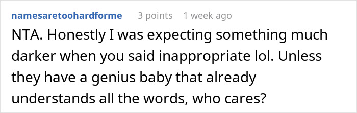 Man Sings A Lullaby To His Niece, Family Drama Ensues When His Sister Finds The Lyrics Horrifying