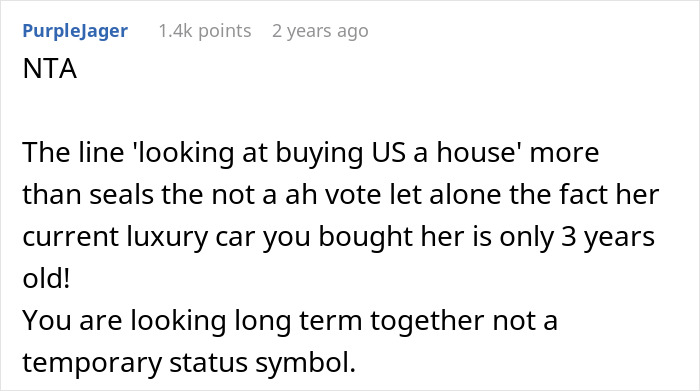 "I Was Being Cheap": GF Freaks Out After BF Refused To Buy Her A Tesla "I Was Being Cheap": GF Freaks Out After BF Refused To Buy Her A Tesla