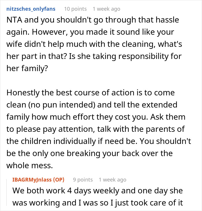 Couple Spends 5 Days Cleaning Up After Christmas Dinner, Man Refuses To Host Again Couple Spends 5 Days Cleaning Up After Christmas Dinner, Man Refuses To Host Again