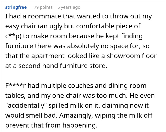 College Student Does Exactly As Told After Roommates Demand They Keep Their Stuff In Their Room
