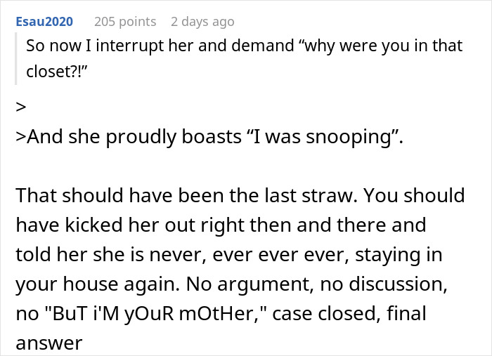 “It Is My Room”: Mom Refuses To Accept That Daughter’s Guest Room Is Not Just Hers “It Is My Room”: Mom Refuses To Accept That Daughter’s Guest Room Is Not Just Hers