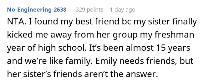 Dad Demands Daughter Invite Friendless Sister To Sit With Her At “Popular” Table, Mom Intervenes Dad Demands Daughter Invite Friendless Sister To Sit With Her At “Popular” Table, Mom Intervenes