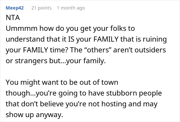 Family Tired Of Hosting Ungrateful Relatives For Christmas Decide To Cancel, Drama Ensues Family Tired Of Hosting Ungrateful Relatives For Christmas Decide To Cancel, Drama Ensues