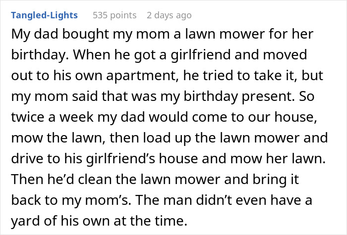Woman Waits A Full Year To Get Back At Husband For Selfish Christmas Gift, Makes Him Furious Woman Waits A Full Year To Get Back At Husband For Selfish Christmas Gift, Makes Him Furious