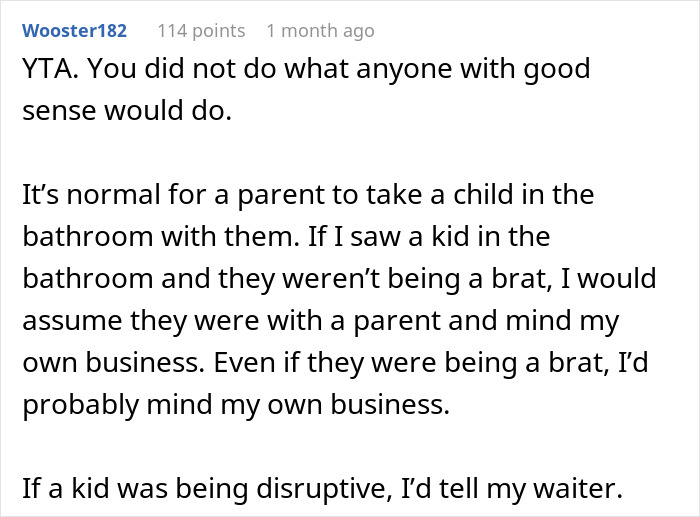 "Are You A Girl?": Woman Goes After A Boy In The Women's Bathroom, Is Surprised It Backfires "Are You A Girl?": Woman Goes After A Boy In The Women's Bathroom, Is Surprised It Backfires