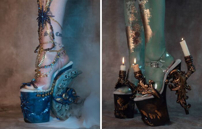 Stepping Into Fantasy: 8 Otherworldly Shoes I Brought To Life