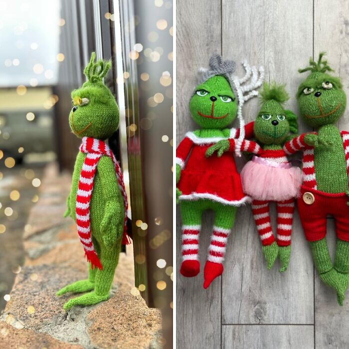 The Holiday Comes To Us With Magic: Holiday-Themed Knitted Dolls (12 Pics)