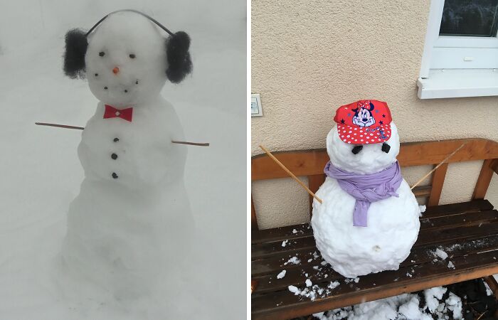 Hey Pandas, Let Us See Your Snowmen Or Other Winter Creations (Closed)