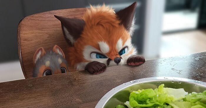 This Artist Draws Incredibly Cute Animals Living In Our World (35 New Pics)