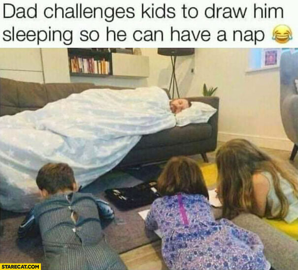 dad-challenges-kids-to-draw-him-sleeping-so-he-can-have-a-nap.jpg