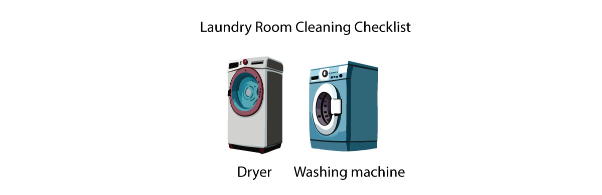 laundry room cleaning checklist