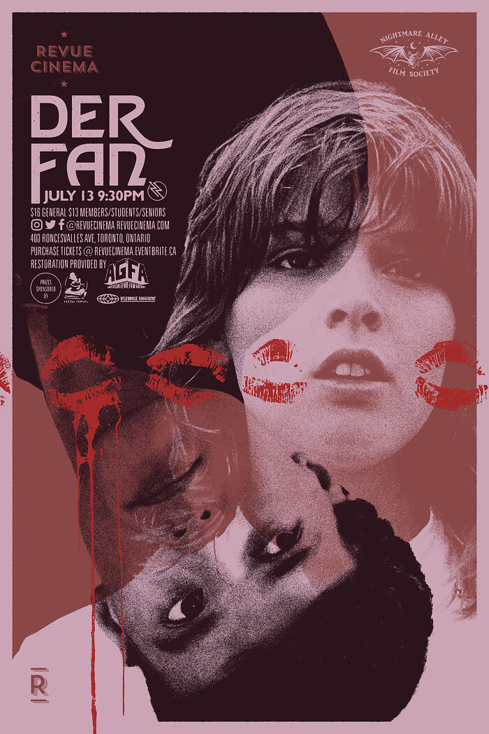 "Der Fan (The Fan)" Movie Screening Poster
