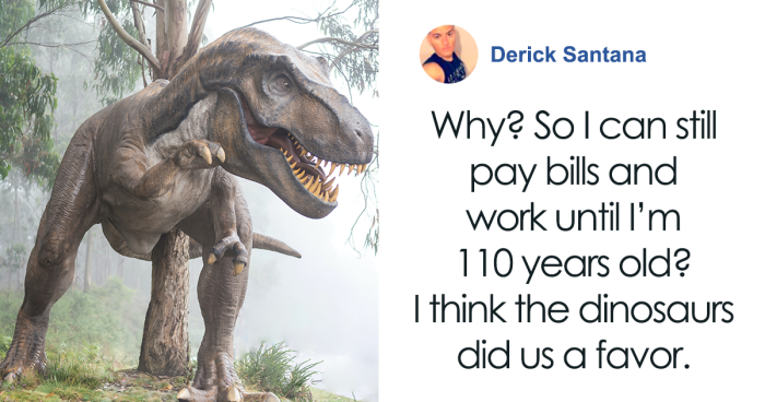 Scientist Says People Don’t Live To 200 Years Because Of Dinosaurs